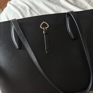 Kate Spade Black Leather Tote